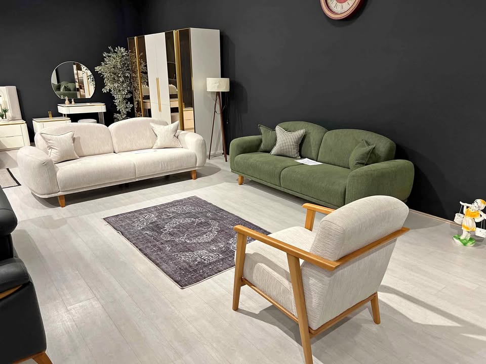 goztepe bohem tarz� kuma�la koltuk y�z de�i�imi